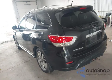 2015 Nissan Pathfinder Platinum from USA, damaged, VIN 5N1AR2MM4FC698327
